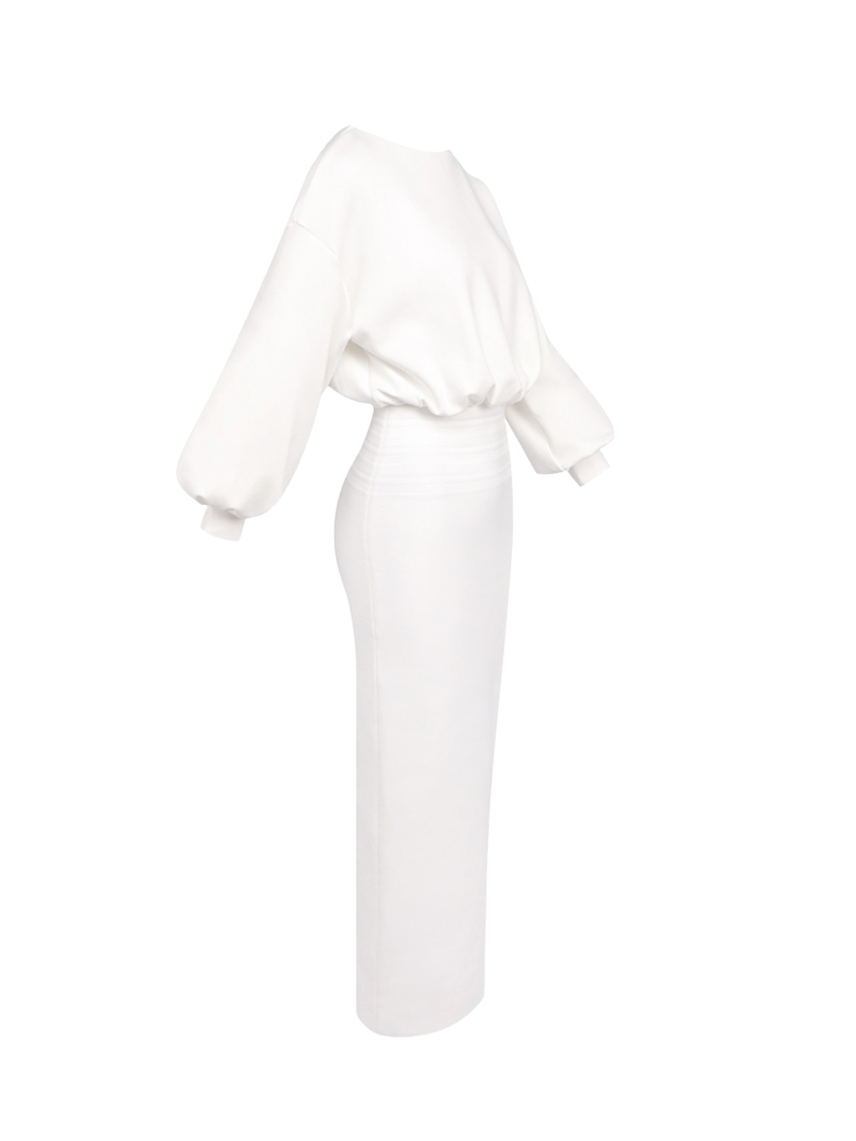 Plthrix Long Sleeve Maxi Dress