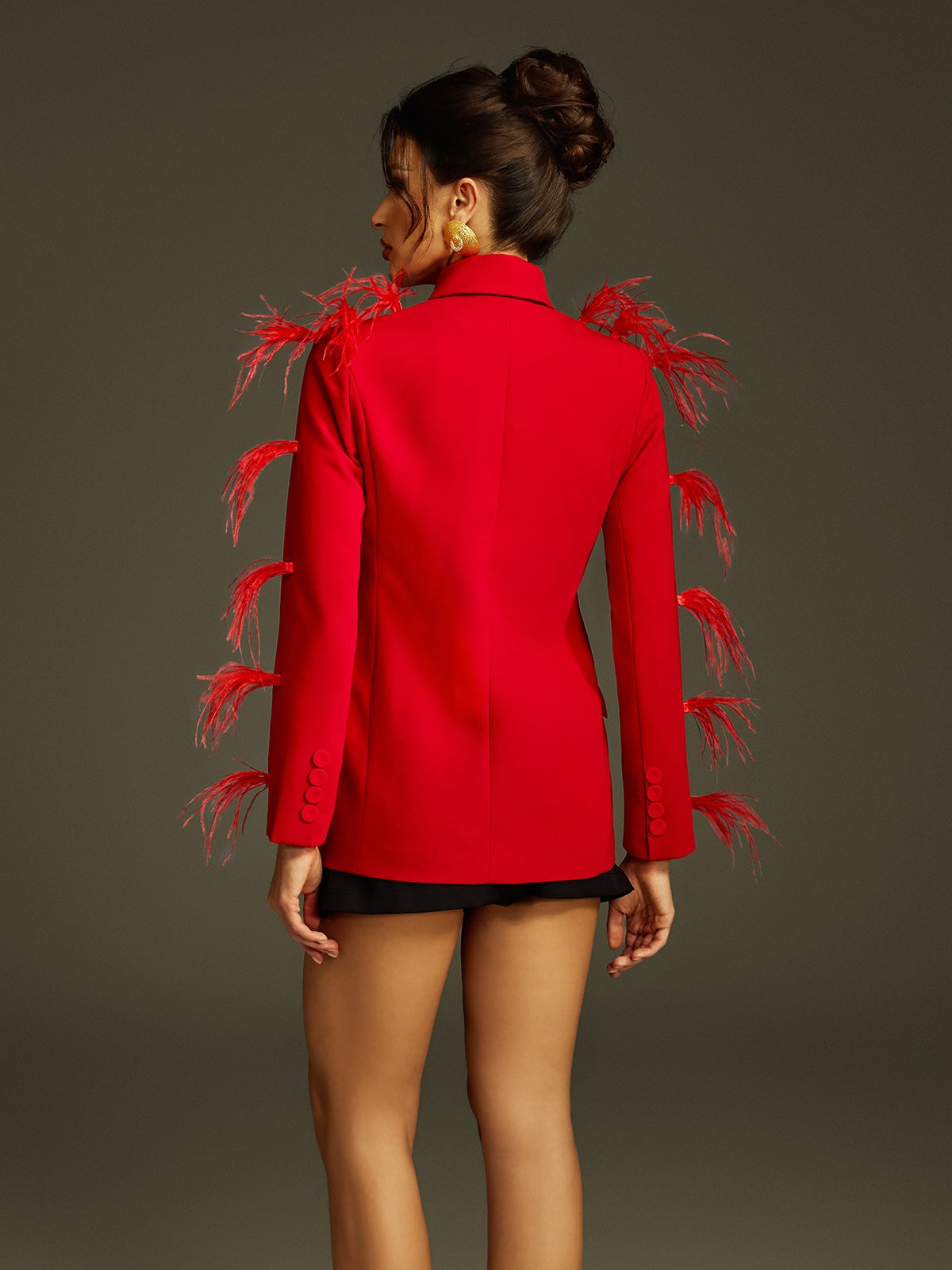 Quantum Feather Blazer
