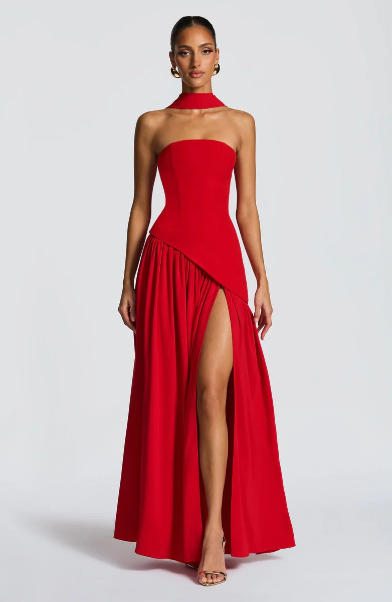 Malana Off shoulder Maxi Dress