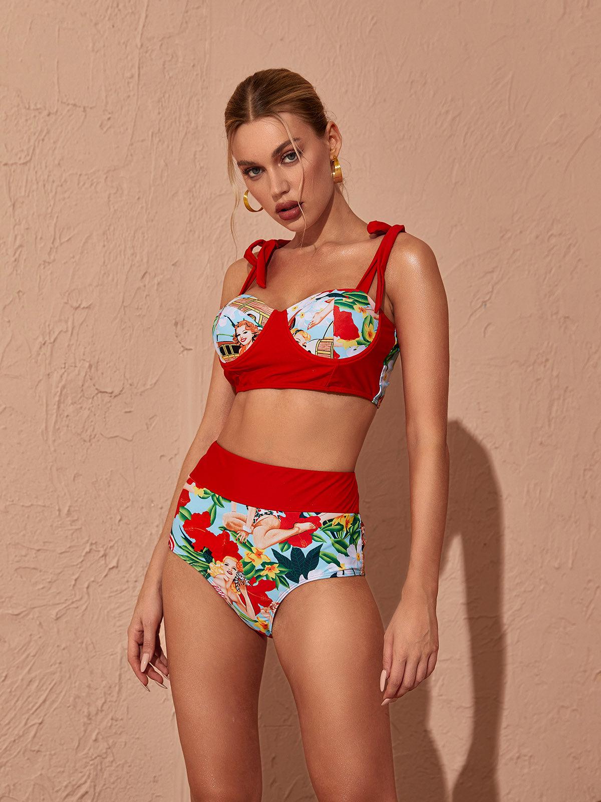 Rosemary Bikini Three Piece Set