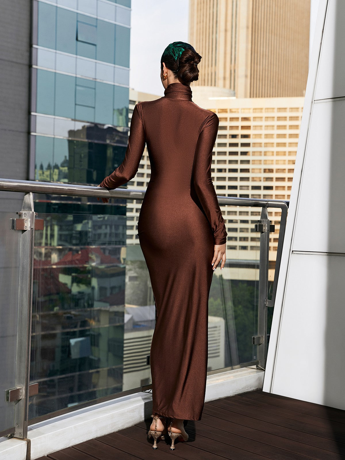 Camoya Long Sleeves Maxi Dress