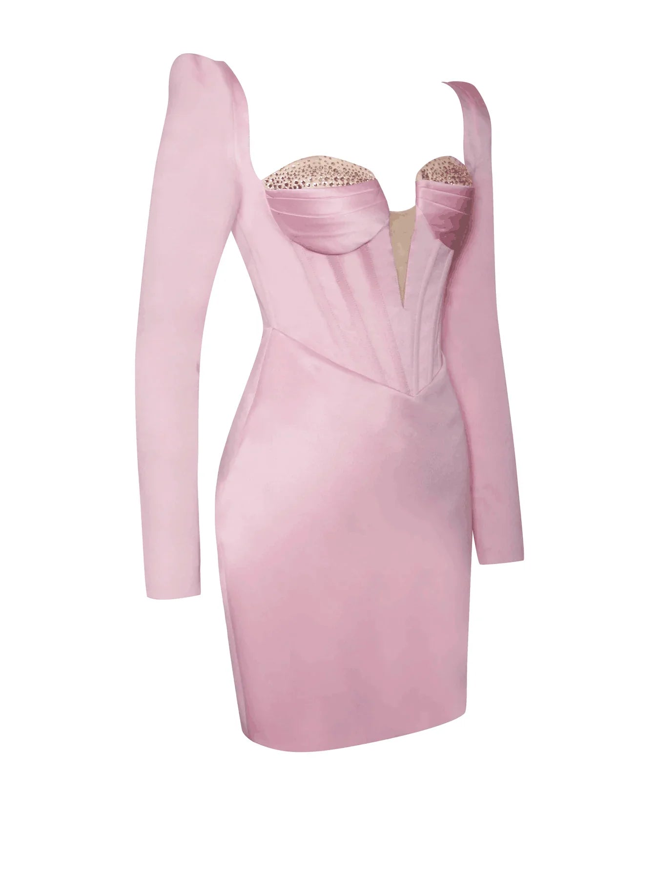 Seliya Corset V-Neck Party Wear