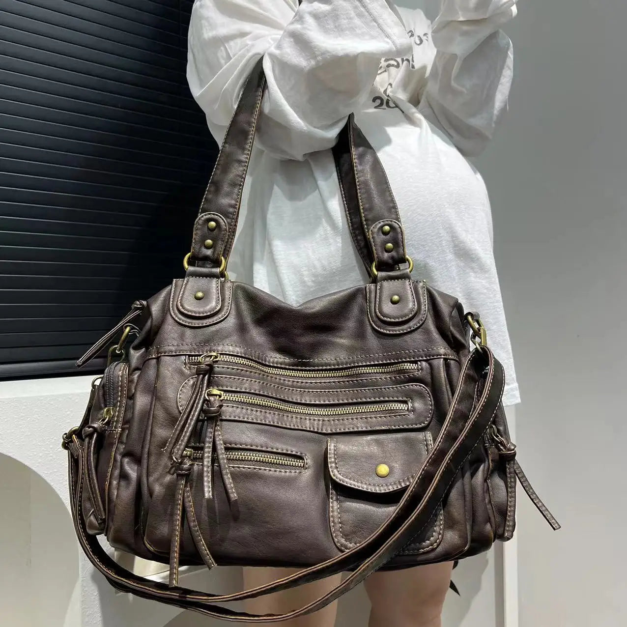 Brenda - Shoulder Satchel Bag