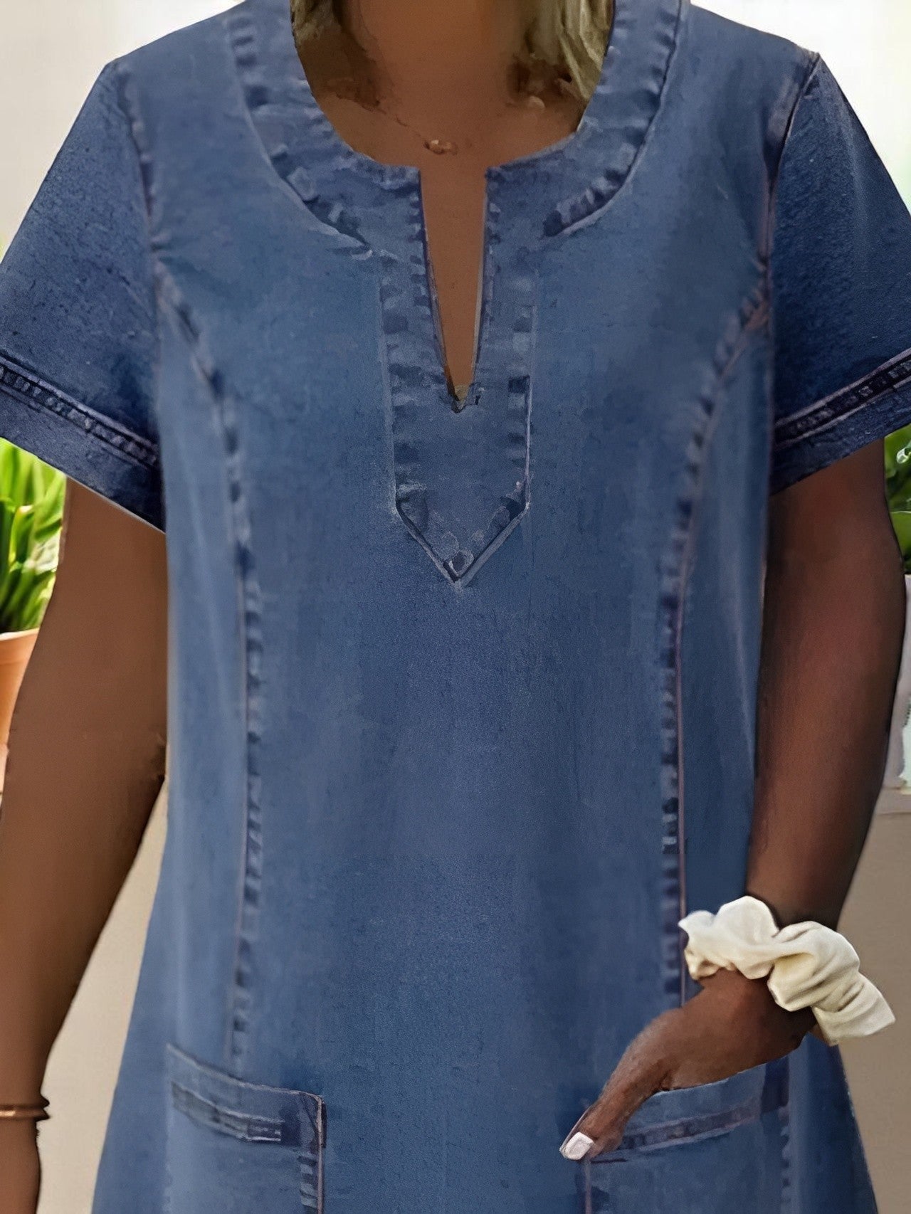 Michele - Denim Casual Dress