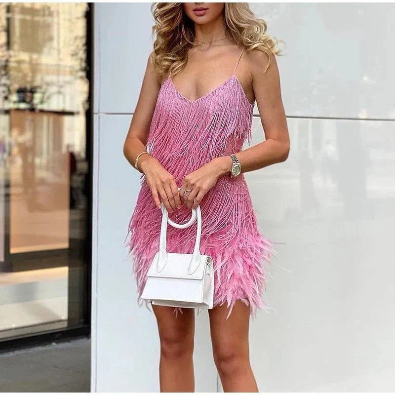 Lena - Glamorous Sequin Cocktail Dress