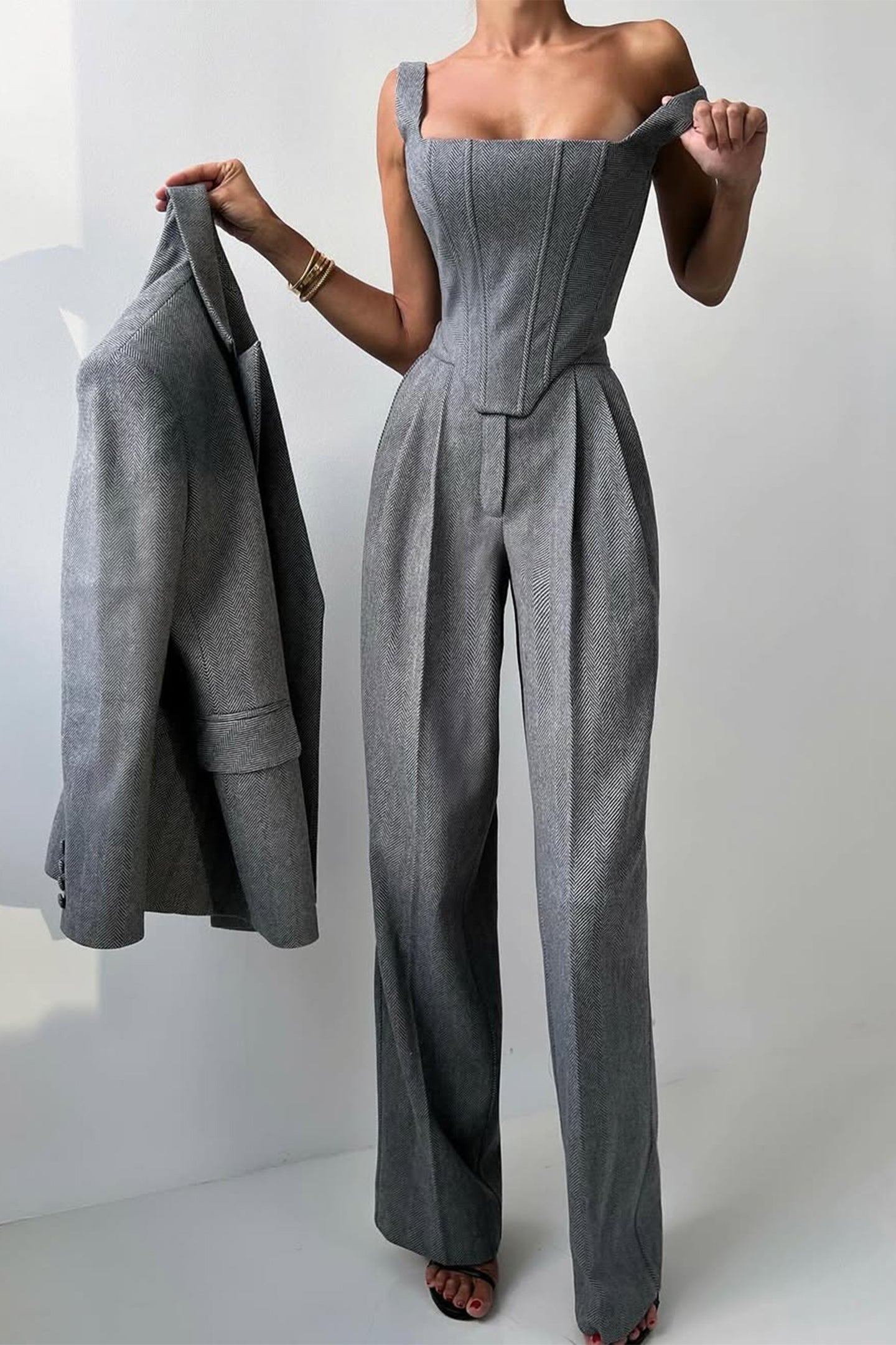Aurora Three-Piece Suit Set