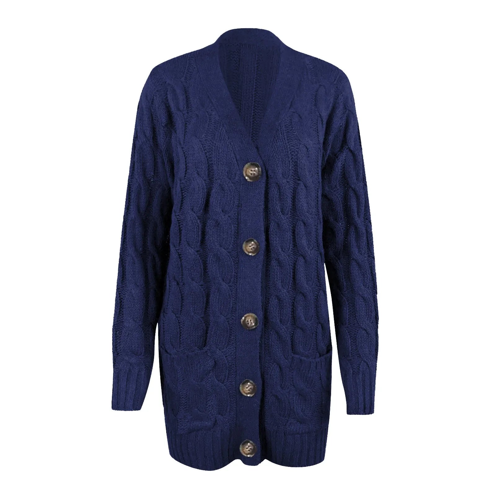 Natalie - Knit Button Cardigan
