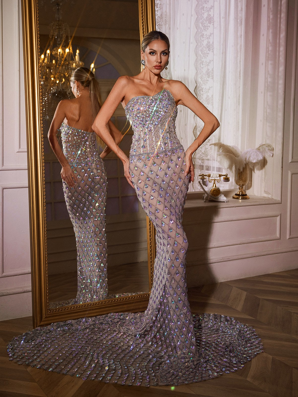 Sean Strapless Mermaid Maxi Dress