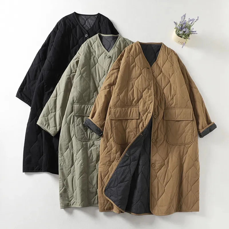 Hannah - Quilted Coat