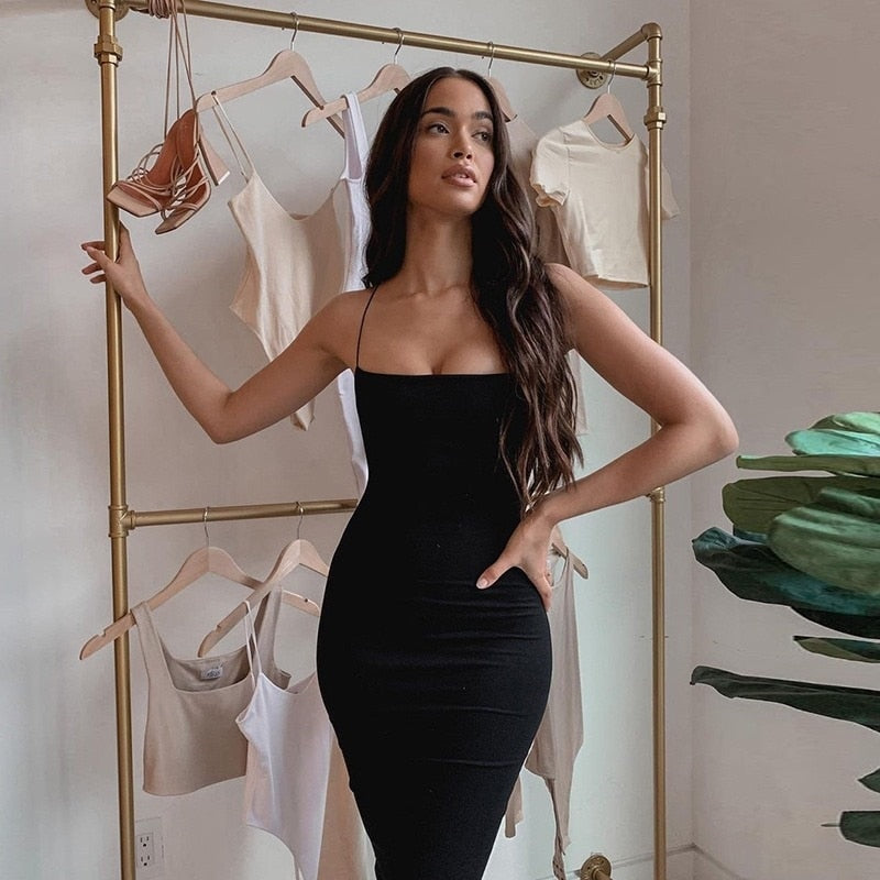 Aylia Slim Fit Slit Dress