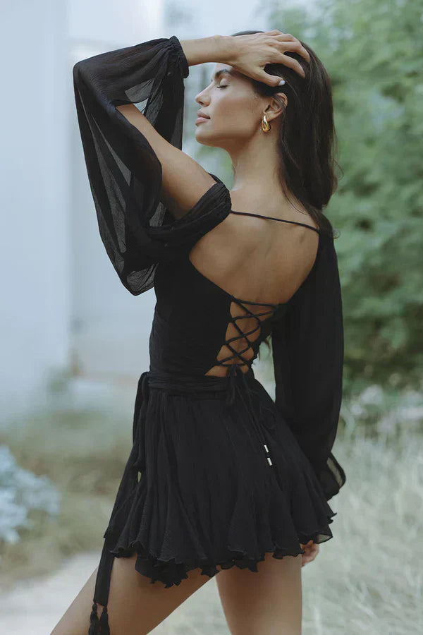 Stella - Wrap Mini Dress