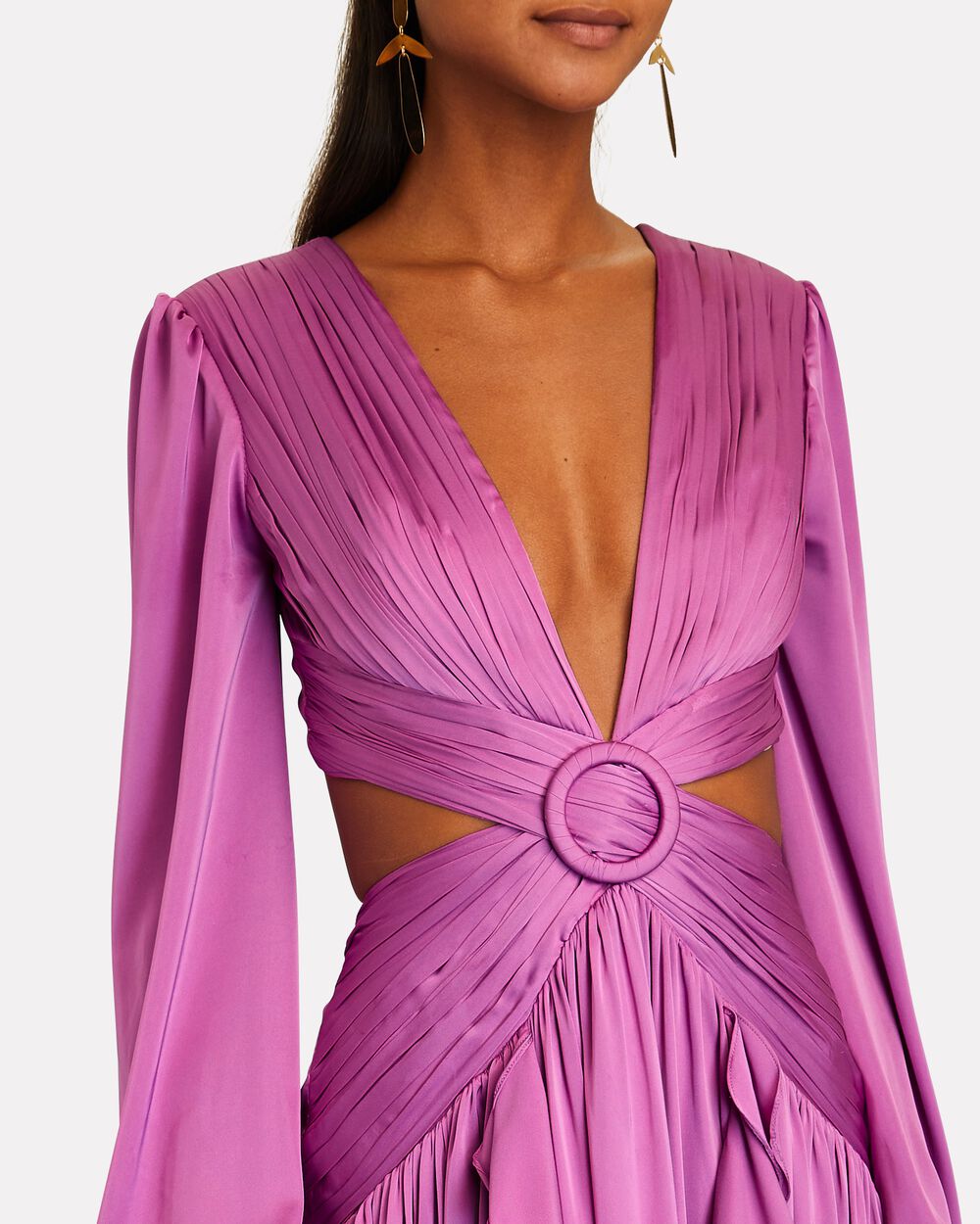 Selly V-Neck Summer Cutout Wedding Dress
