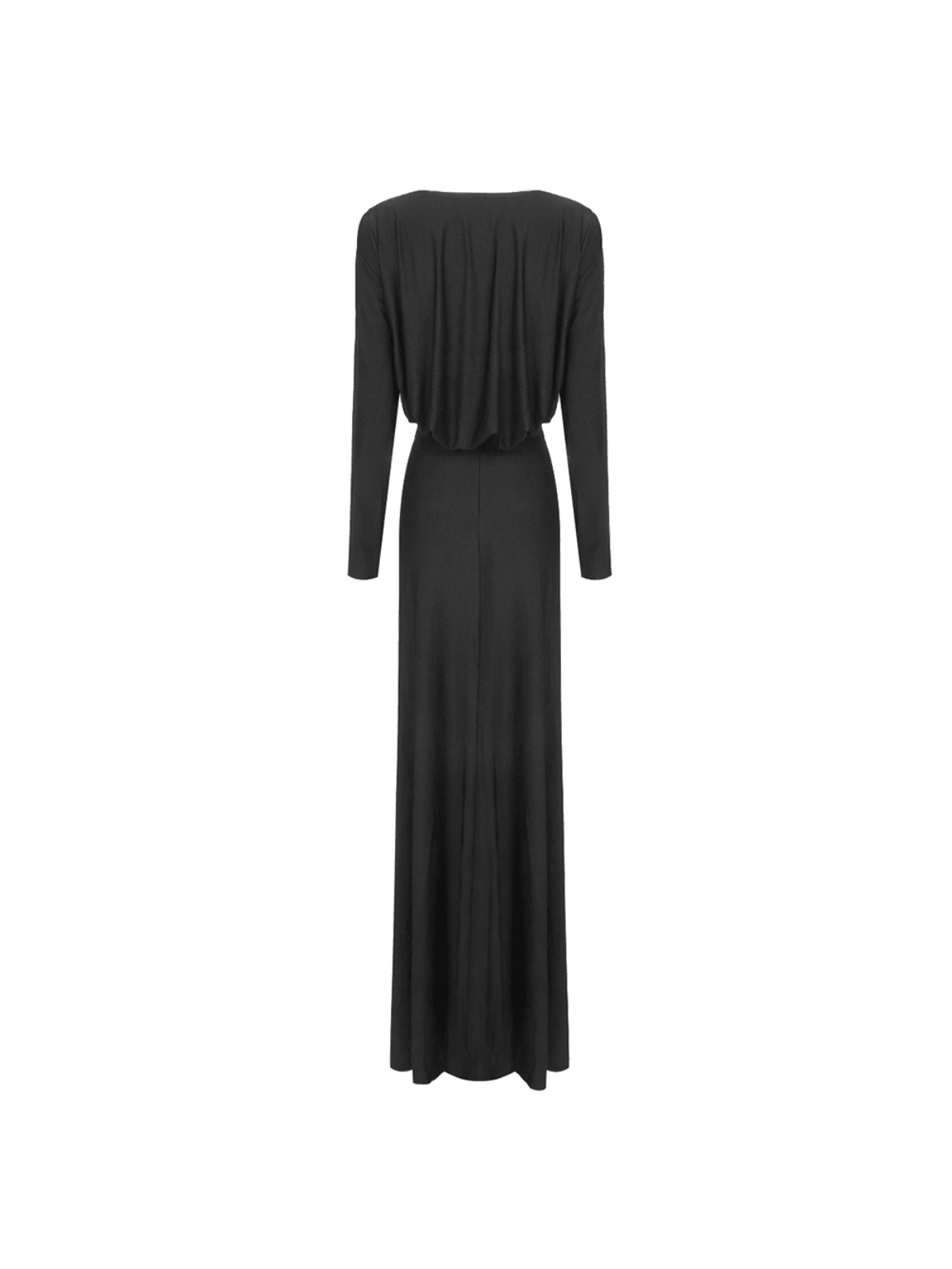 Valley Long Sleeve Ruched Cutout Maxi Dress