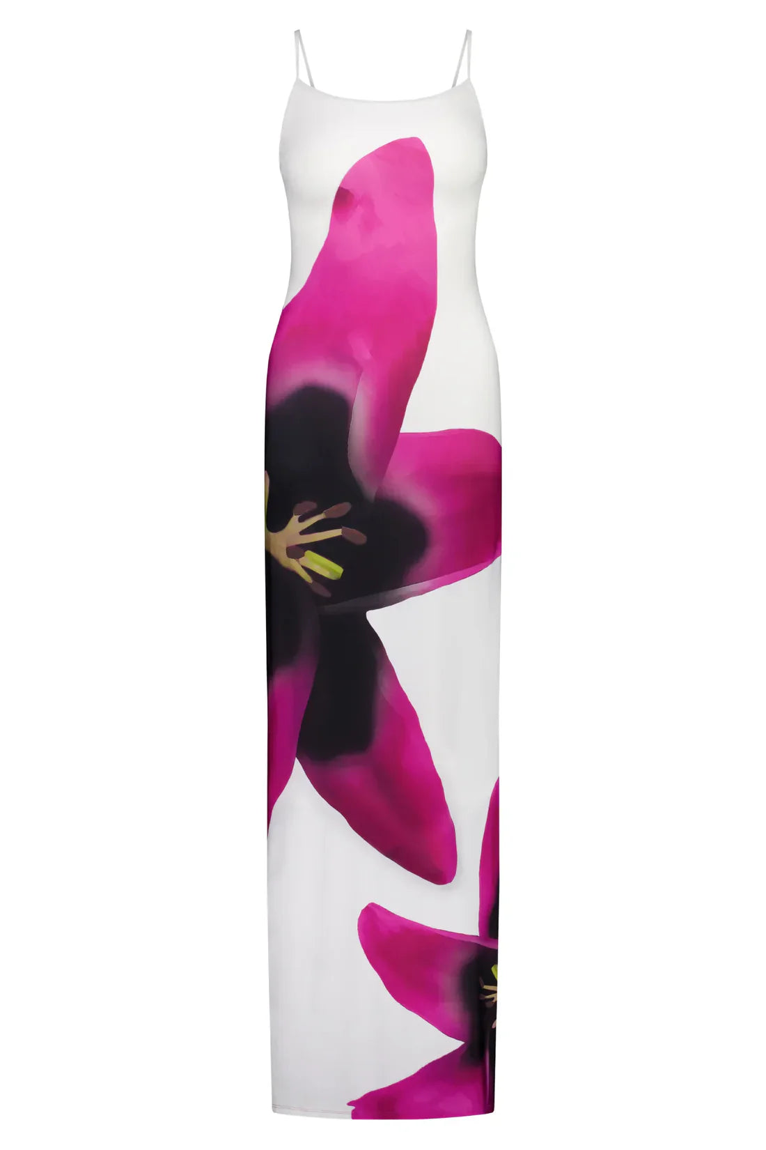 Floral Elegant Print Slim Strap Dress