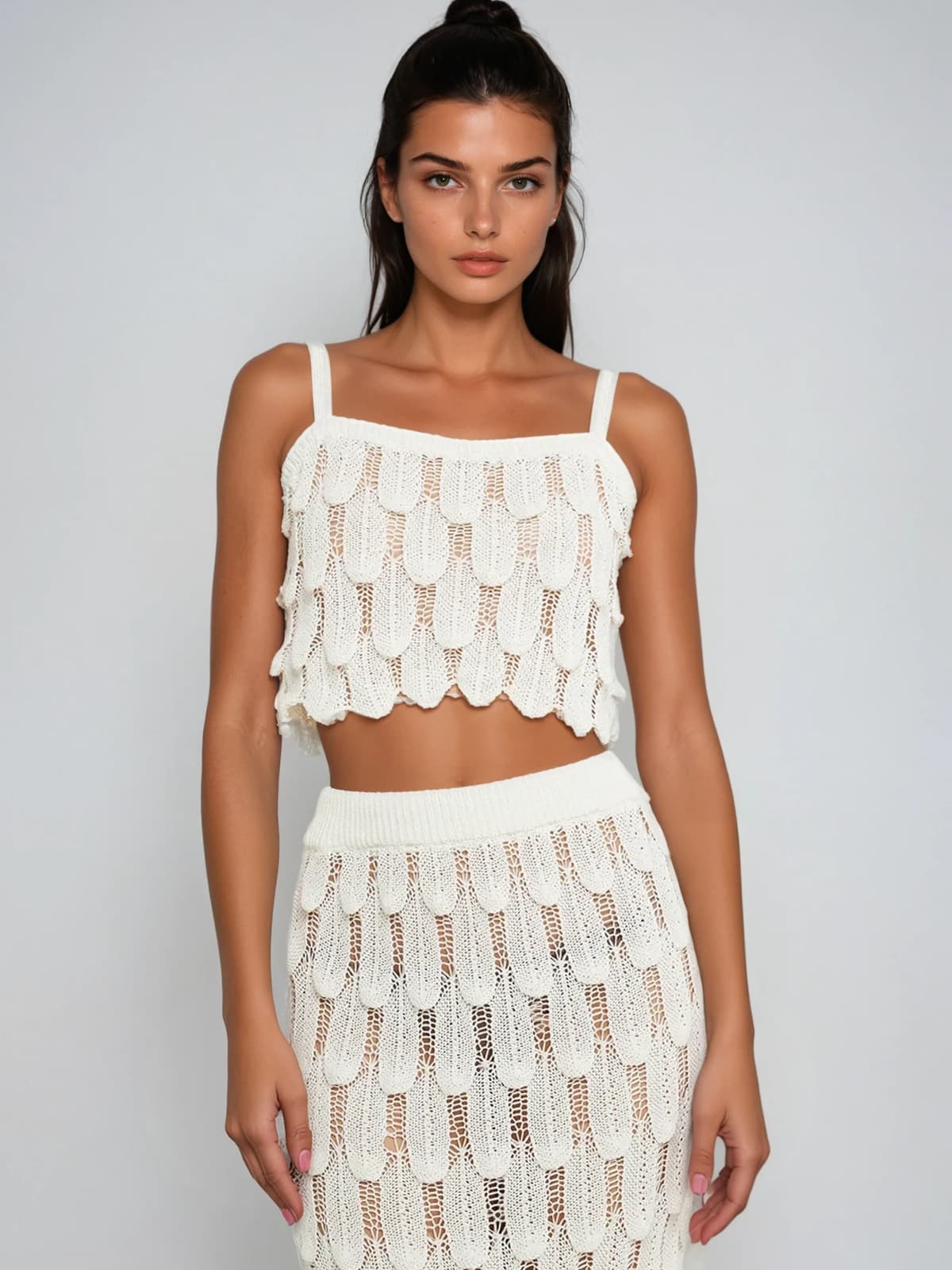 Wraena Cochet Skirt Set