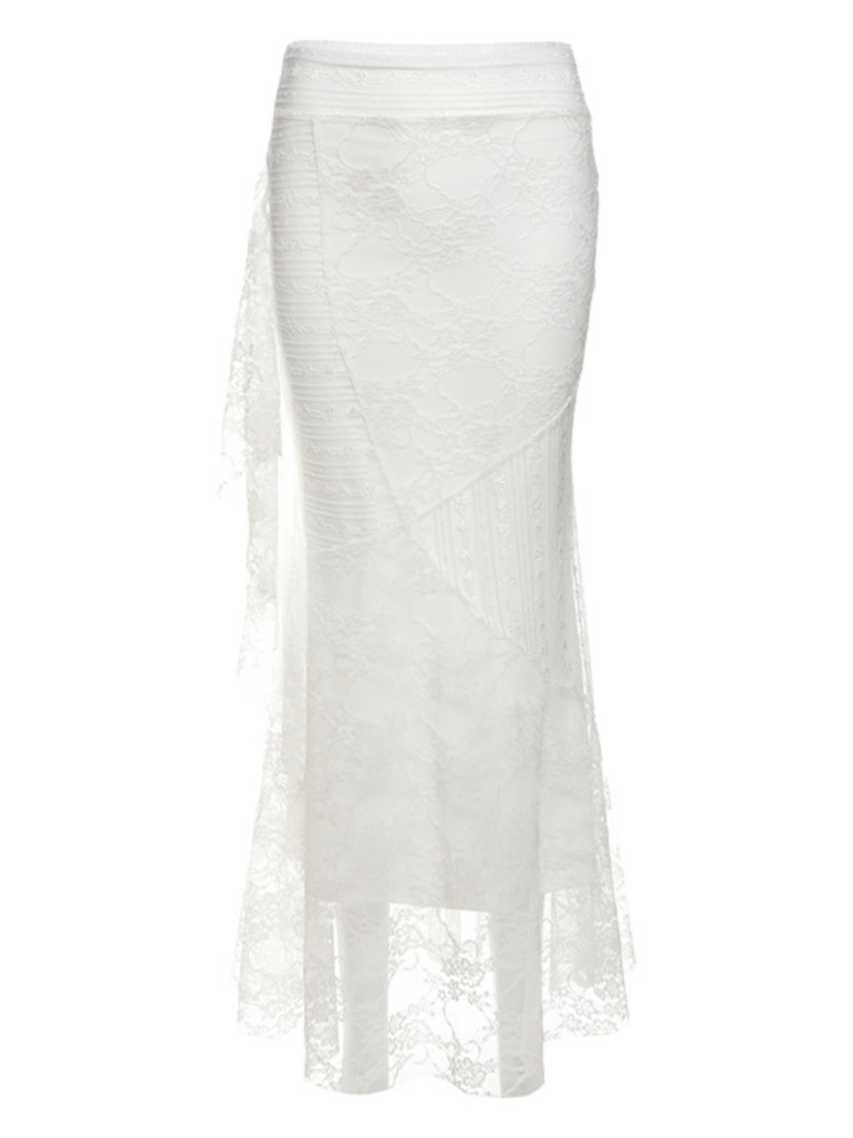 Wryxan Lace Skirt In White