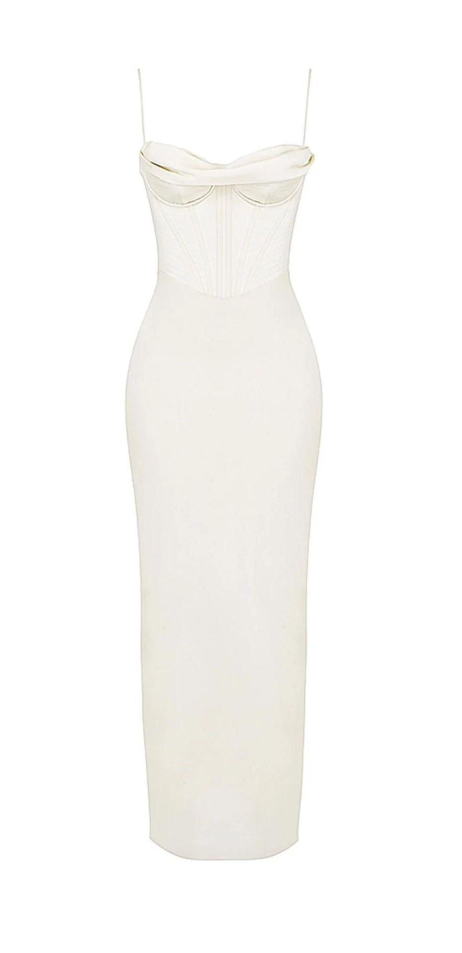 Elegant Corset Maxi Dress