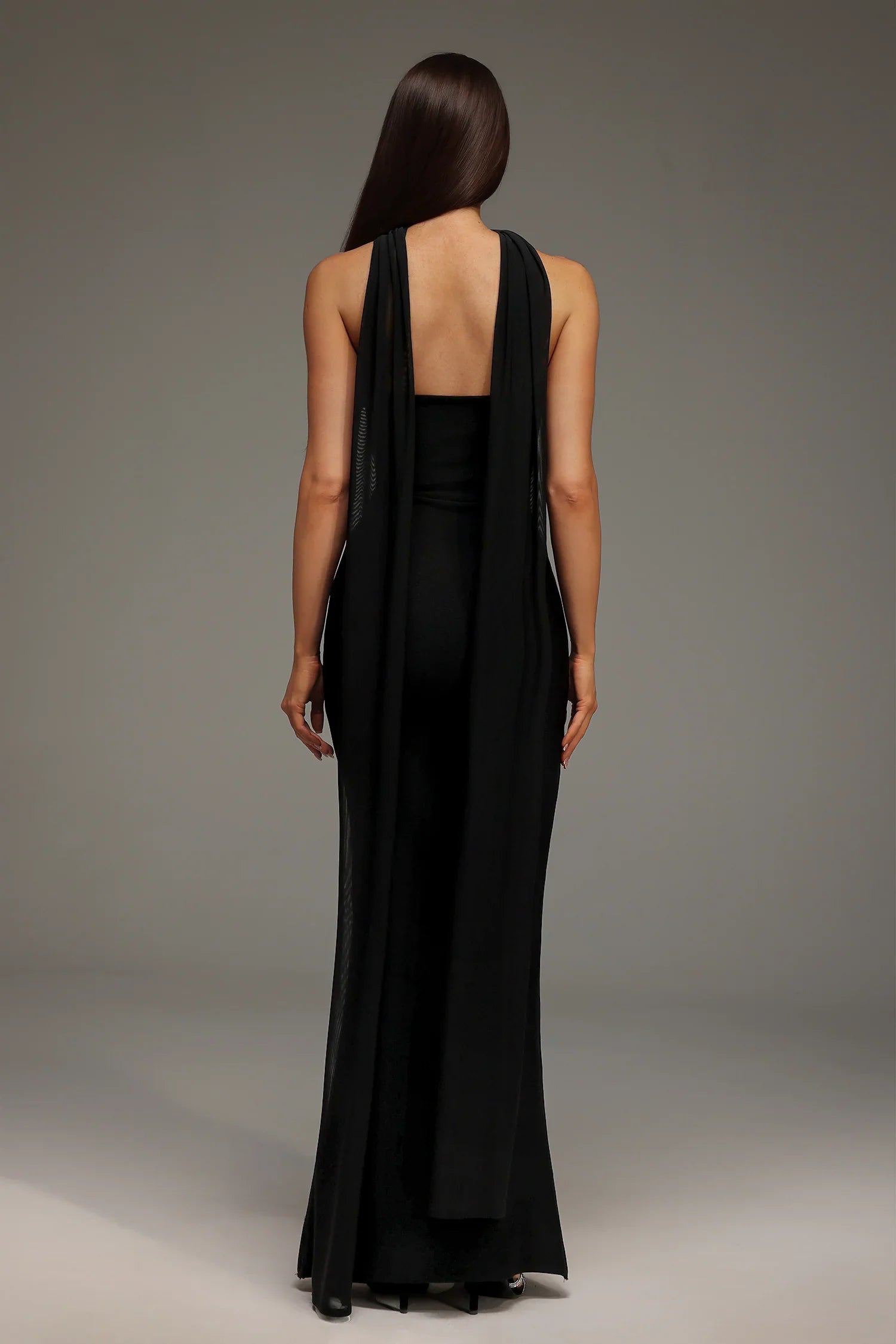 Alyia High-End Diamond Bandage Sparkly Evening Party Dress