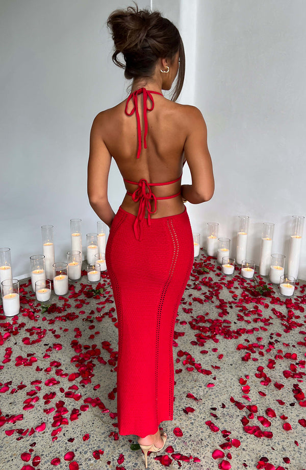 Selly Knitted Summer Cutout Dress