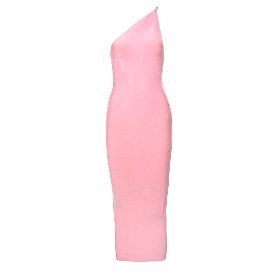 One-shoulder Bandage Dress