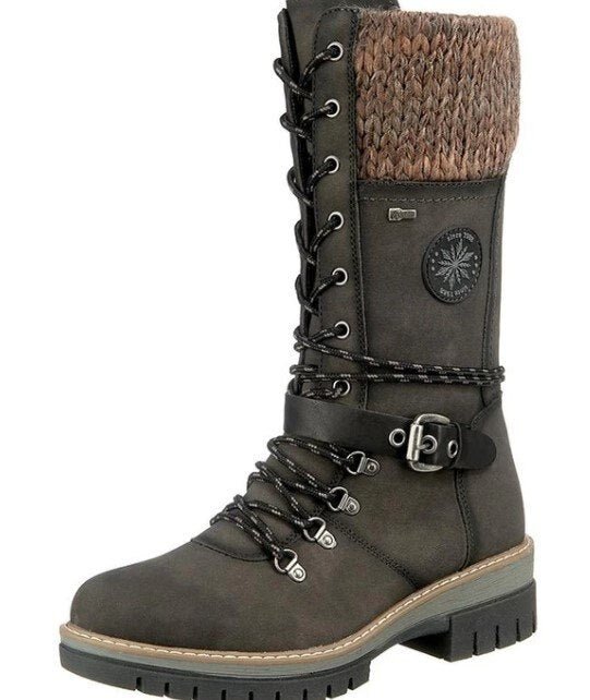 Sara - Lace-Up Winter Boots