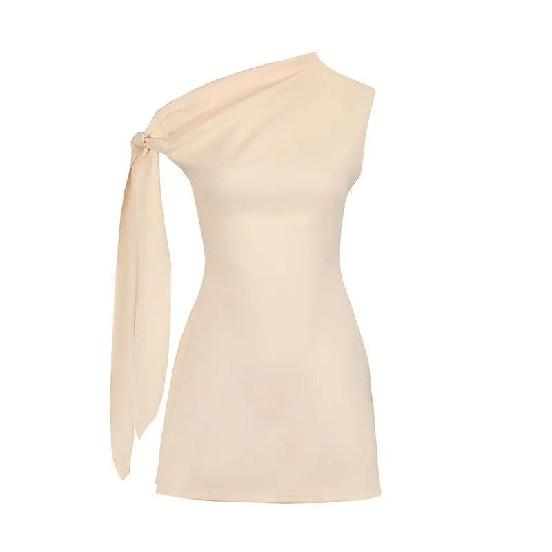 Rhain One Shoulder Mini Dress