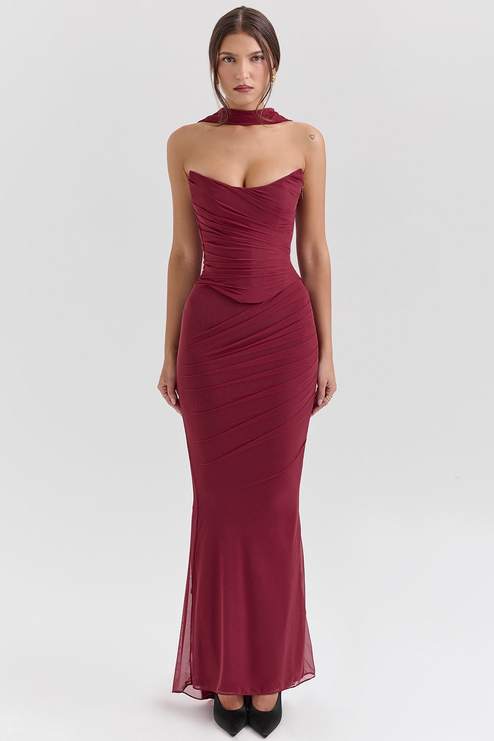 CASSIA CORSET MAXI DRESS