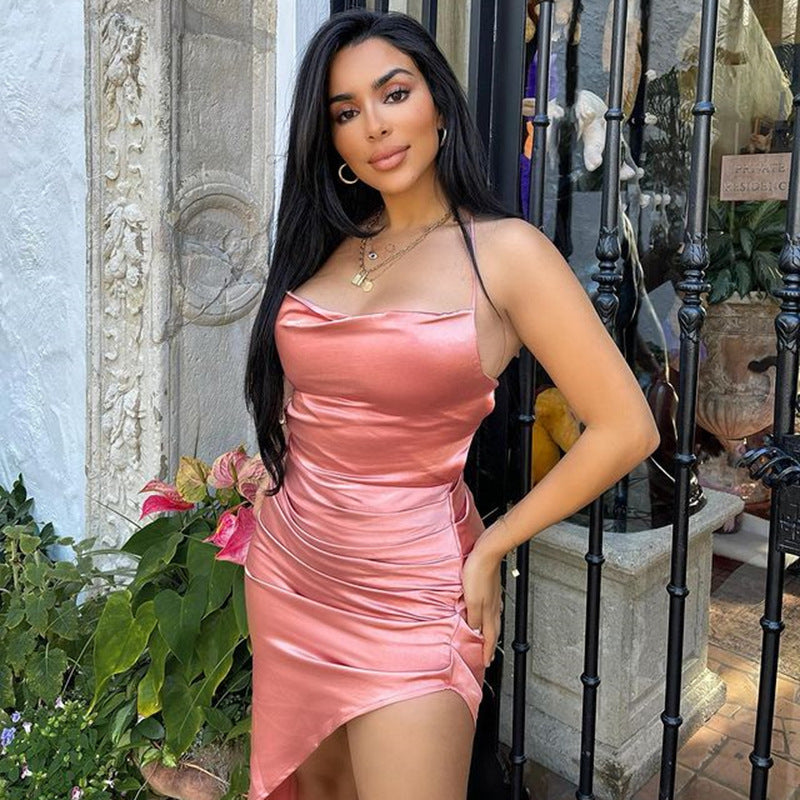 Halter Strapless Long Dress