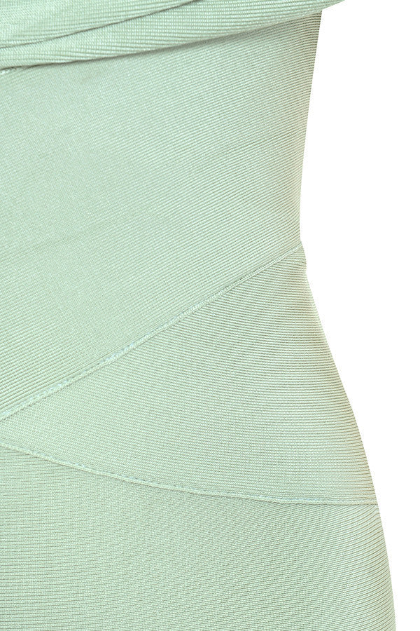 MEIGA OFF SHOULDER BANDAGE DRESS