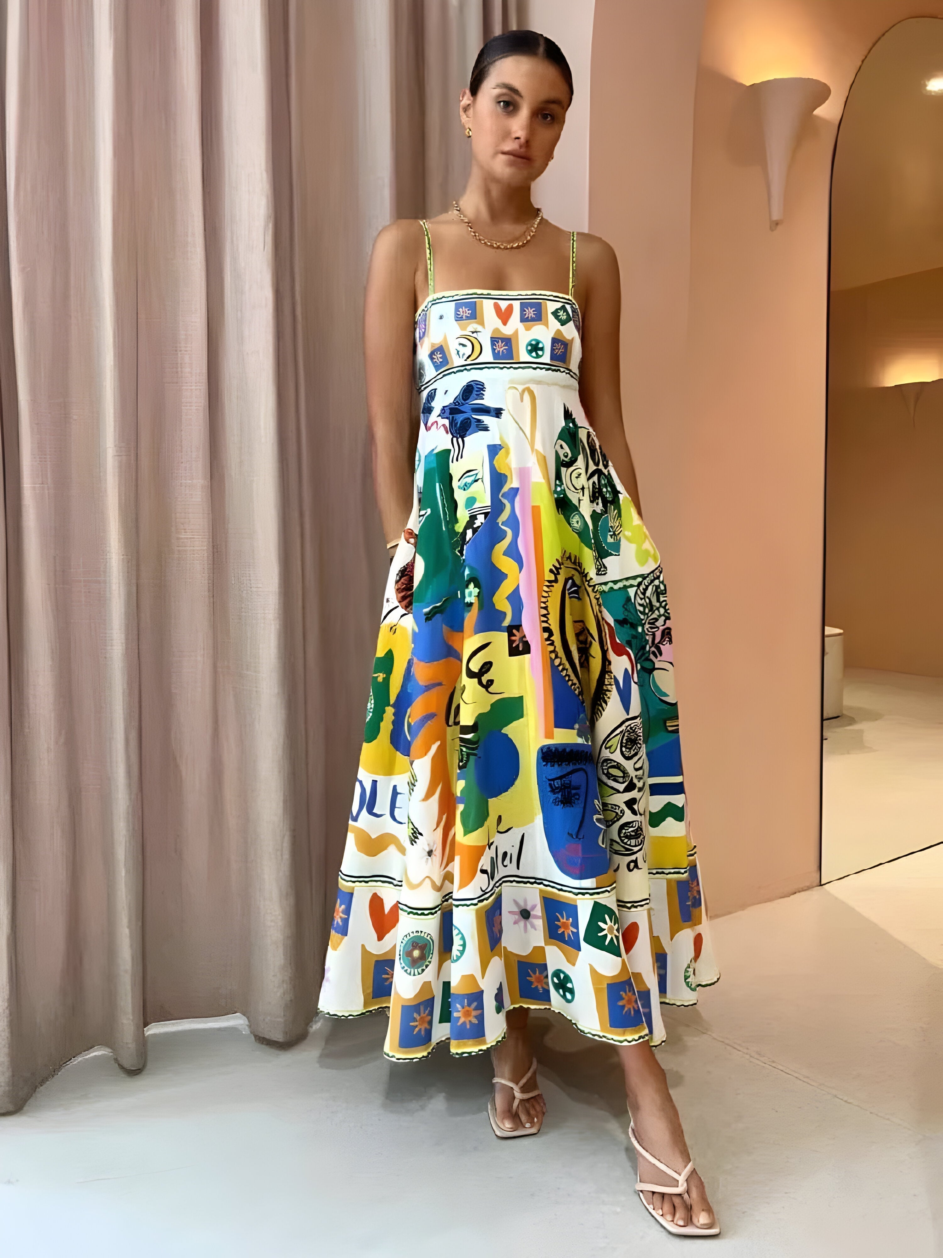 Aubrey - Linen Summer Dress
