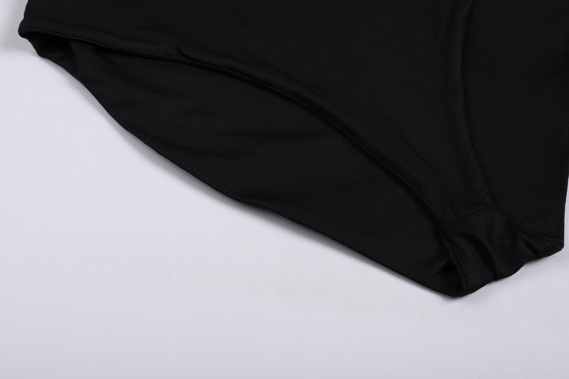 Slim Fit Backless Irregular Tube Top Skirt