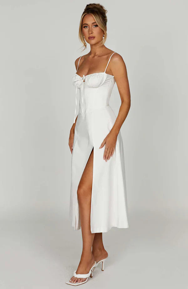 Alyia Corset Spaghetti Straps Dress