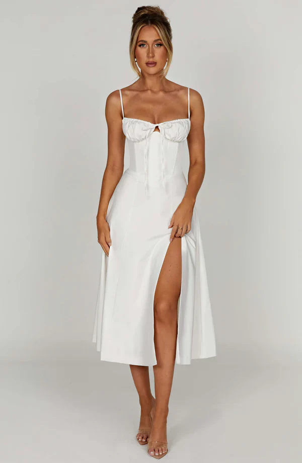 Alyia Corset Spaghetti Straps Dress
