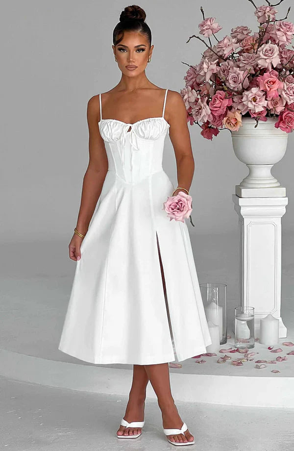 Alyia Corset Spaghetti Straps Dress