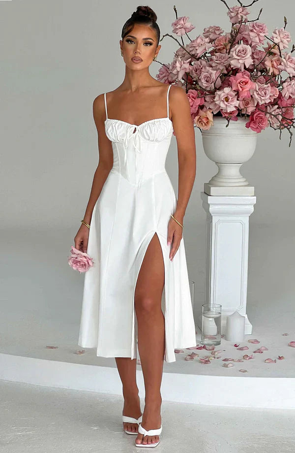 Alyia Corset Spaghetti Straps Dress