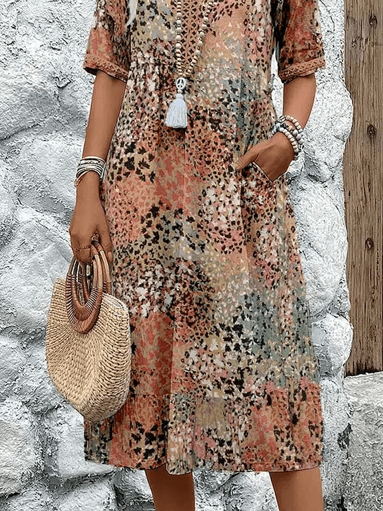 Hailey - Abstract Summer Dress