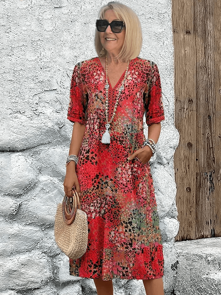 Hailey - Abstract Summer Dress