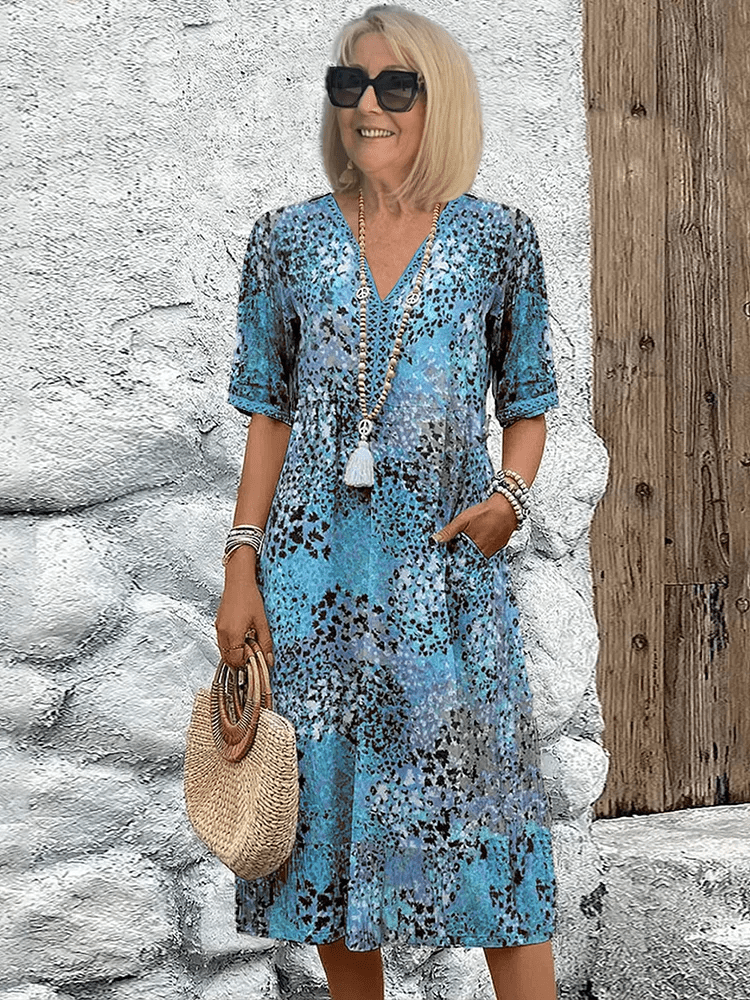 Hailey - Abstract Summer Dress