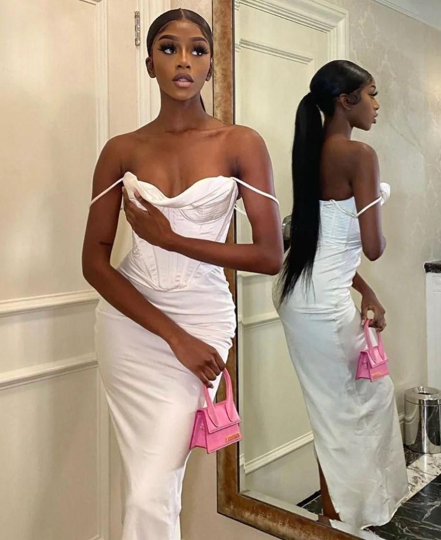 Elegant Corset Maxi Dress