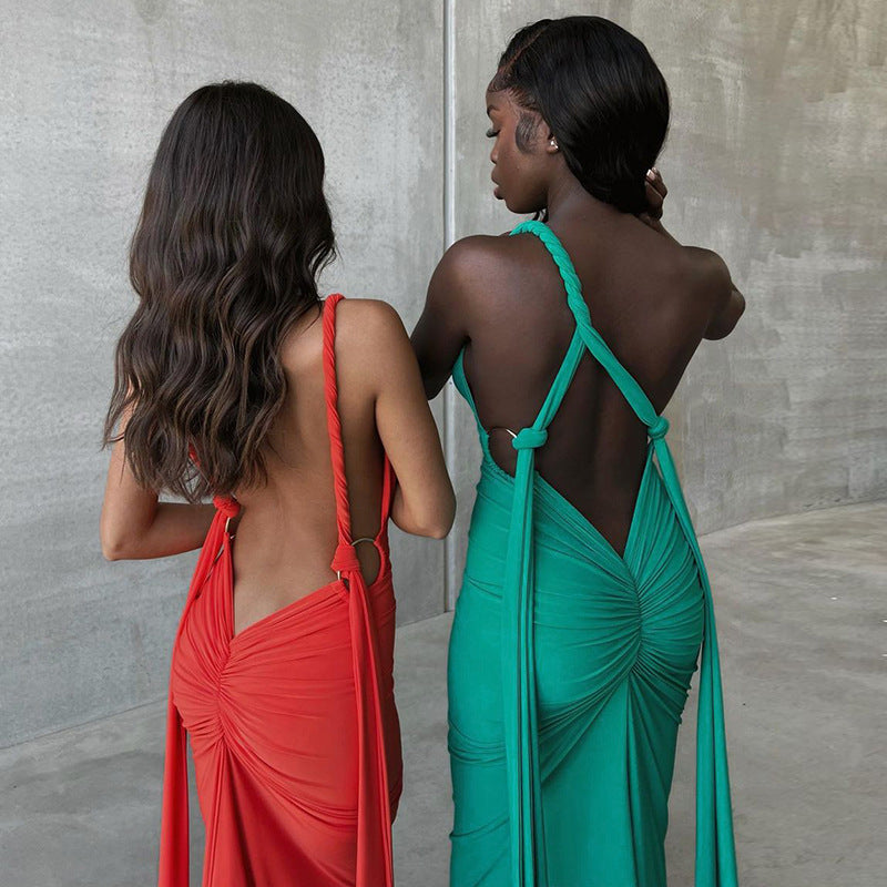 Selika Backless Multi-Way Gown Dress