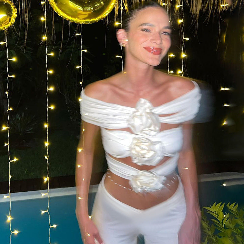 Hollow Off-shoulder Top