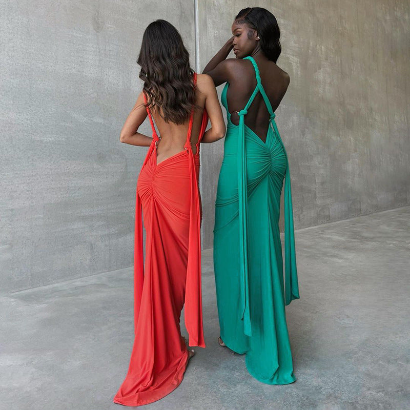 Selika Backless Multi-Way Gown Dress