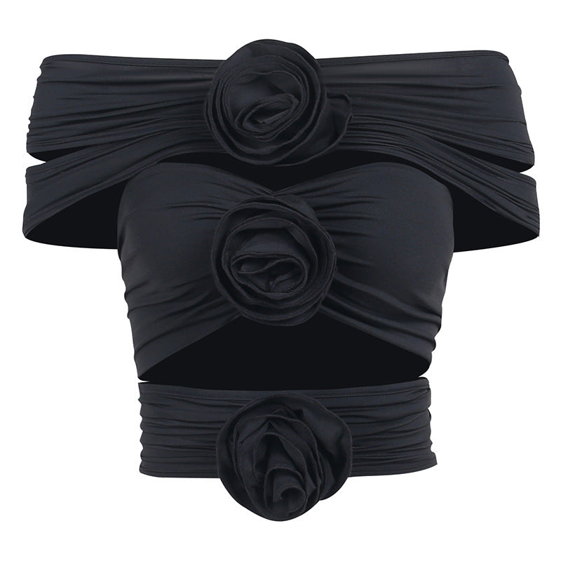 Hollow Off-shoulder Top