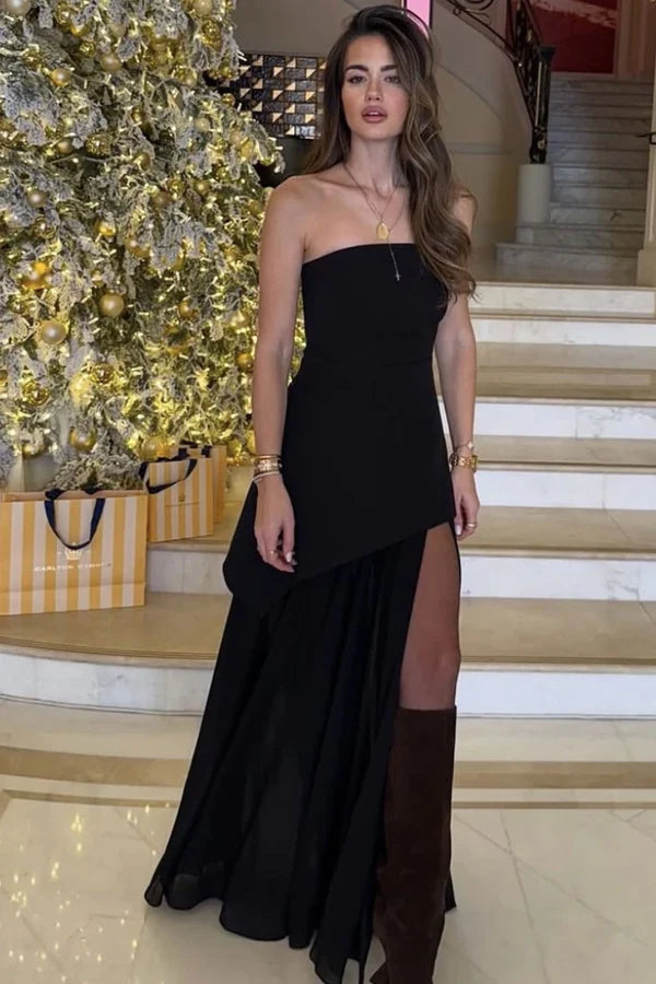 Layered Tube Maxi Dress