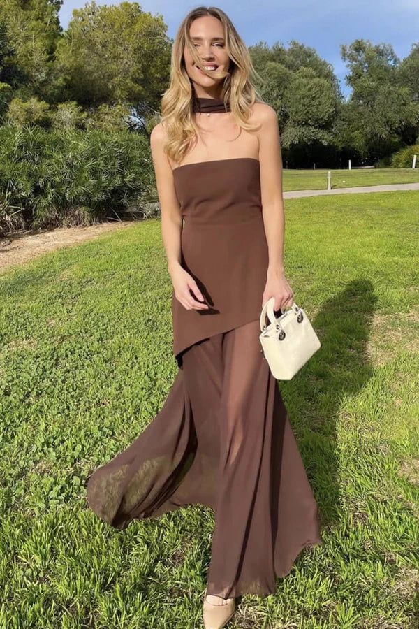 Layered Tube Maxi Dress