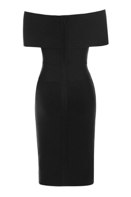 Meiga Off Shoulder Bandage Dress