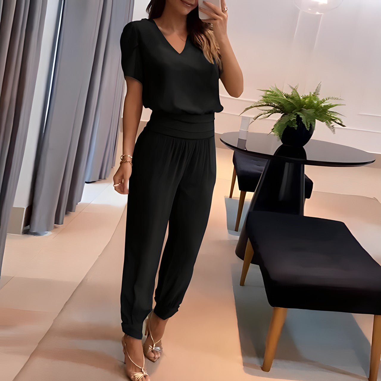 Alaia - Blouse & Pants Set
