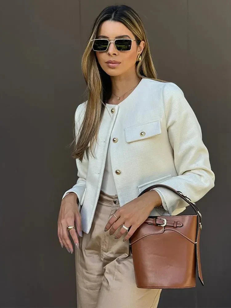 Arya - Classic Tweed Blazer