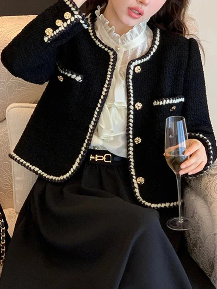 Allison - Vintage Style Tweed Blazer