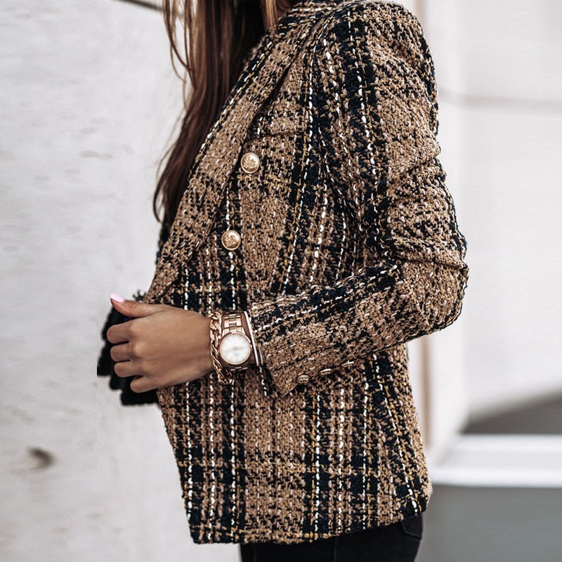 Hailey - Classic Check Blazer